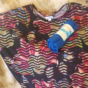 Multicolored LuLaRoe Irma
